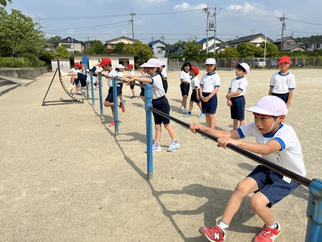 体育の様子（２）