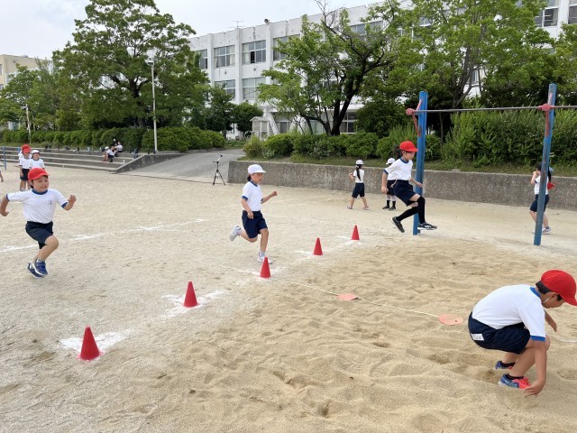 体育の様子（４）