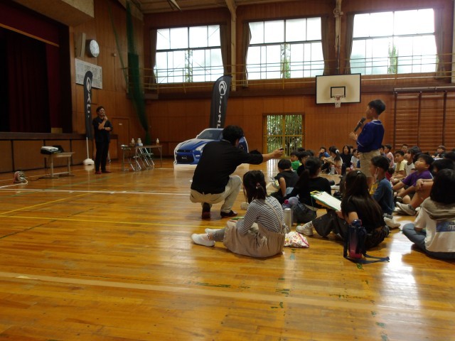 質問コーナーでたくさんの子が質問しました