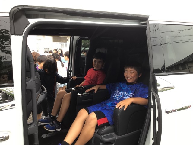 ふかふかな座り心地でしたね！