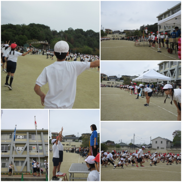 開会式・東山っ子体操