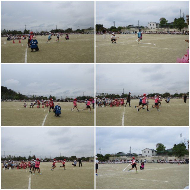 ３・４年生リレー