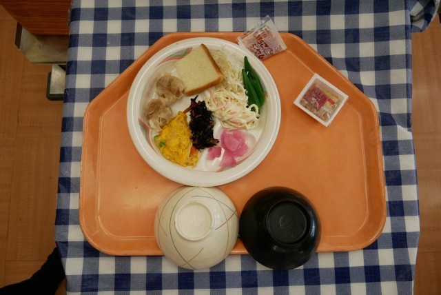 2日目の朝食