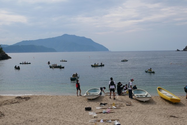 海の様子